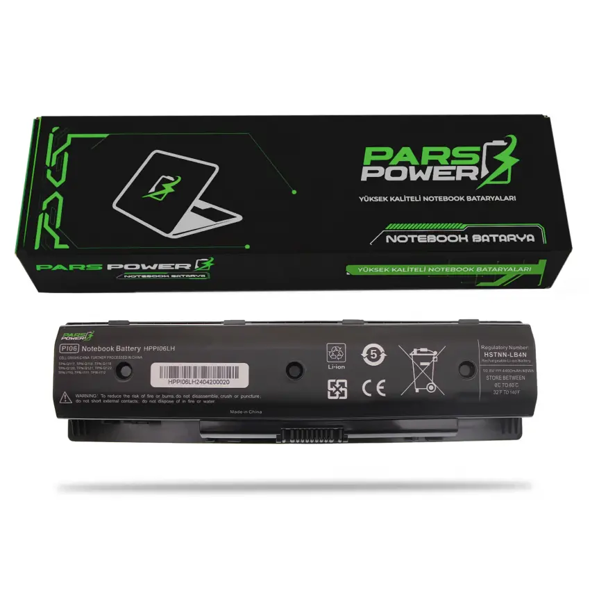 HP Pavilion 15-e071st, 15-e072st Notebook Batarya - Pil (Pars Power)