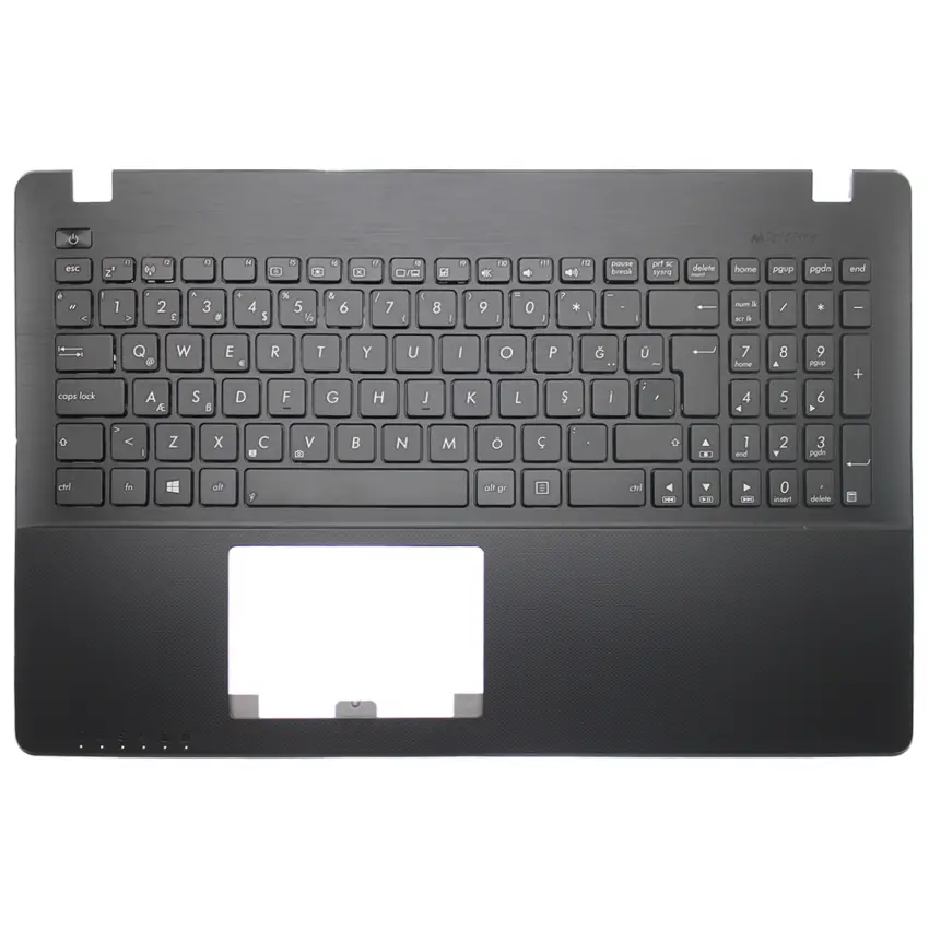 Asus X550, P550, R510, R513 Notebook Klavye Kasalı (Siyah TR)