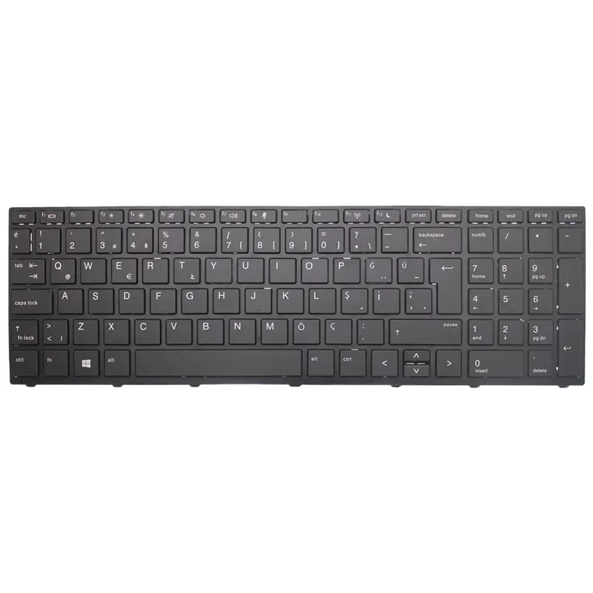 HP ProBook 650 G5 (6ZV37AW) Notebook Klavye (Siyah TR)