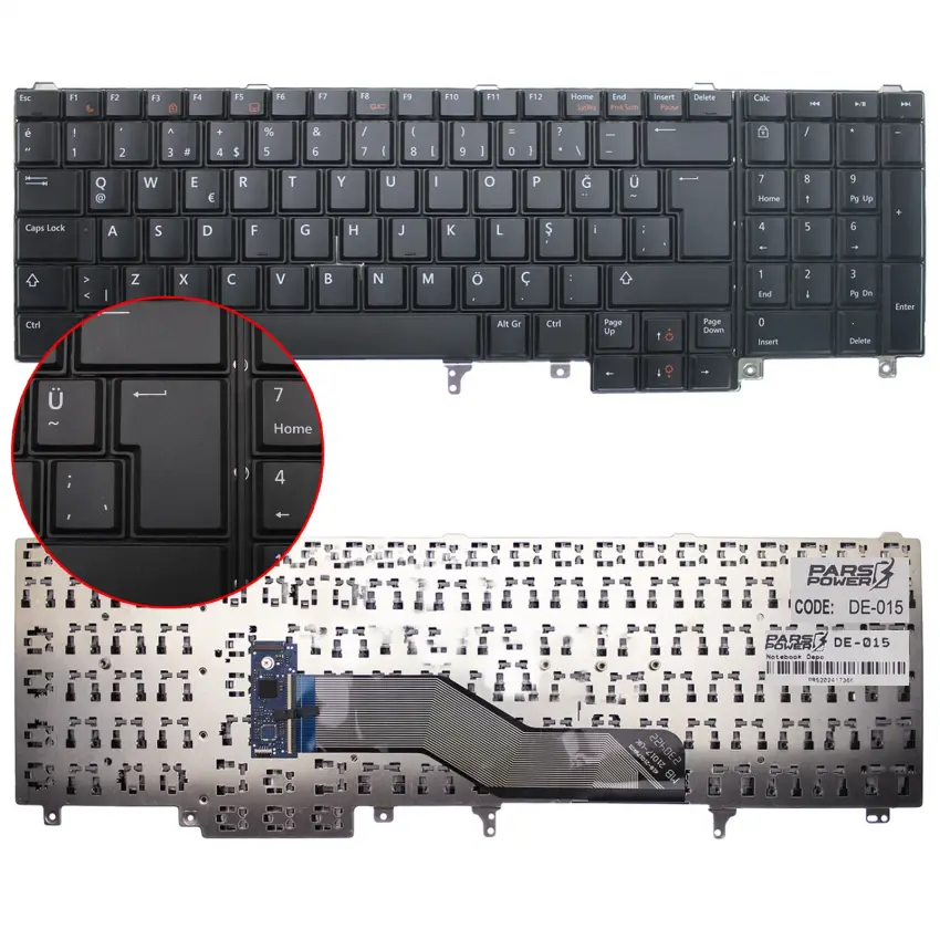 Dell MH46V Notebook Klavye (Siyah TR)