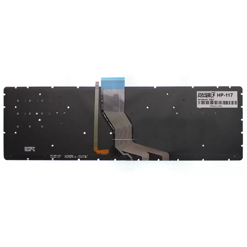 HP Pavilion 15-aw, 15-aw000, 15-aw100 Notebook Klavyesi Işıklı (Siyah TR)