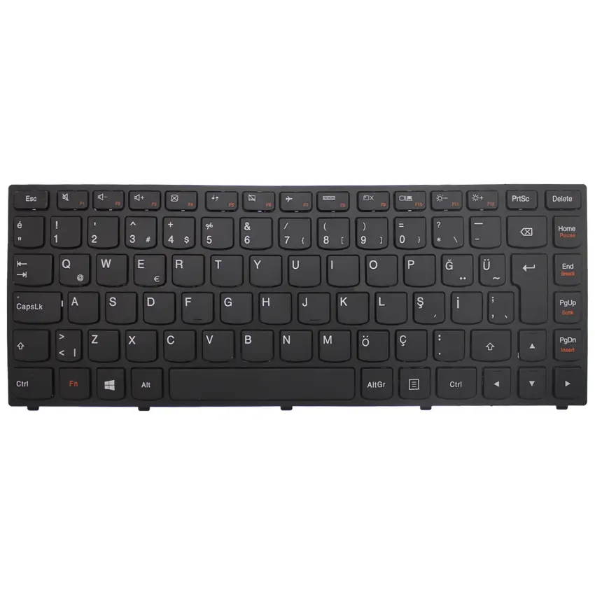 Lenovo 13 Notebook Klavye (Siyah TR)
