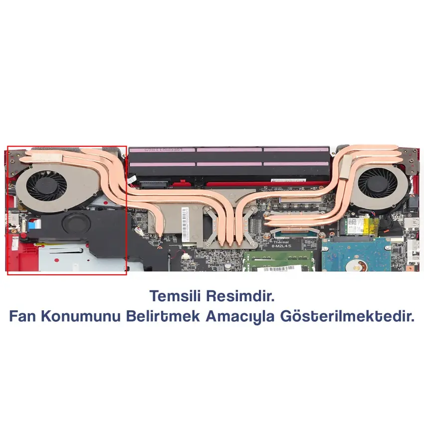 Msi GF72-7RE-1267TR GPU Fan - Ekran Kartı Fanı