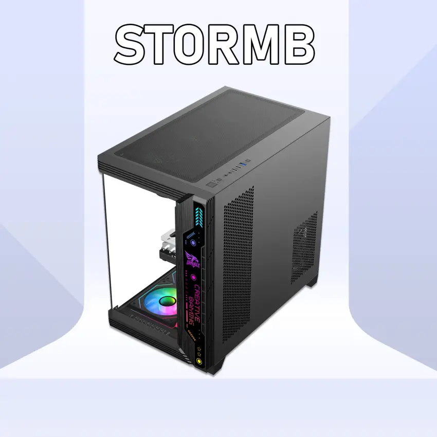 Gameagle Storm 7 Argb Fanlı Gamer Bilgisayar Kasası (Siyah)