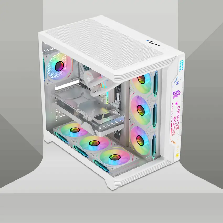 Gameagle Storm 7 Argb Fanlı Gamer Pc Kasası (Beyaz)