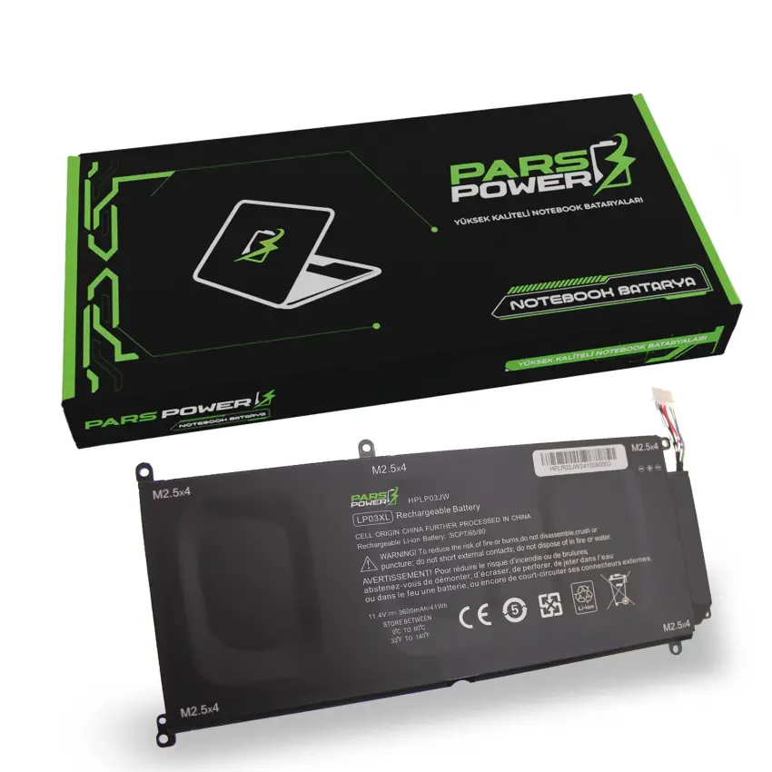 Hp Envy 15-ae100 Touch, 15-ae001nt  Touch Batarya - Pil (Pars Power)
