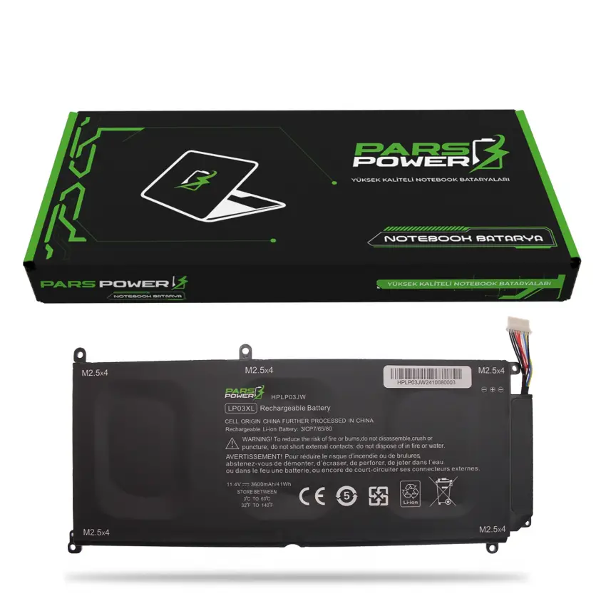Hp Envy 15-ae100 Touch, 15-ae001nt  Touch Batarya - Pil (Pars Power)