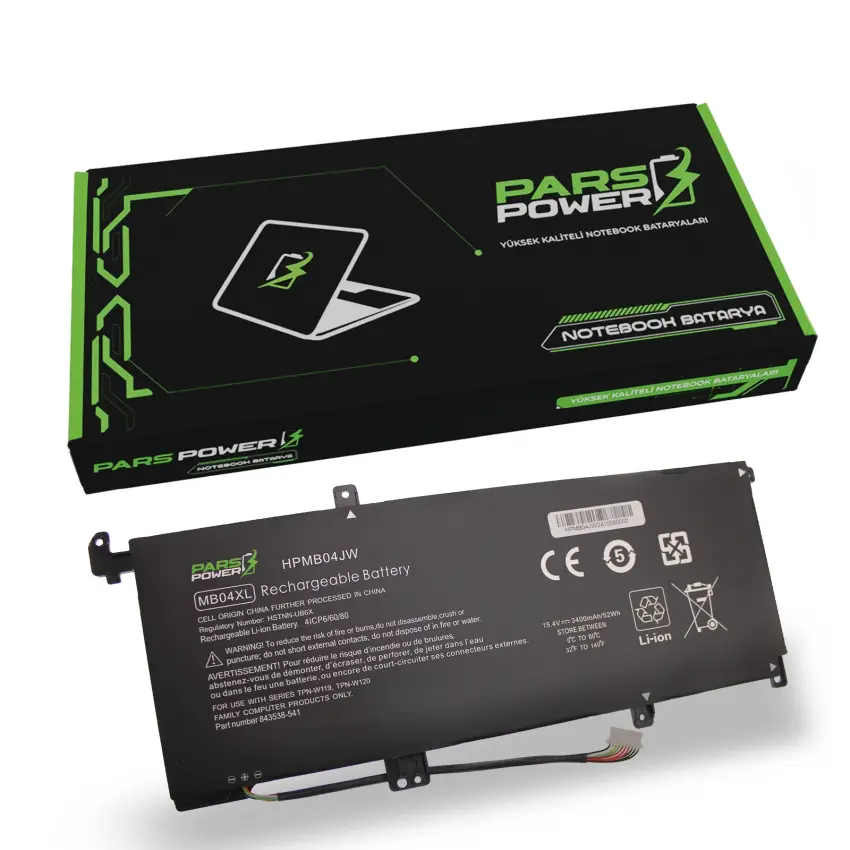 Hp Envy x360 m6-ar, m6-ar000 Batarya - Pil (Pars Power)