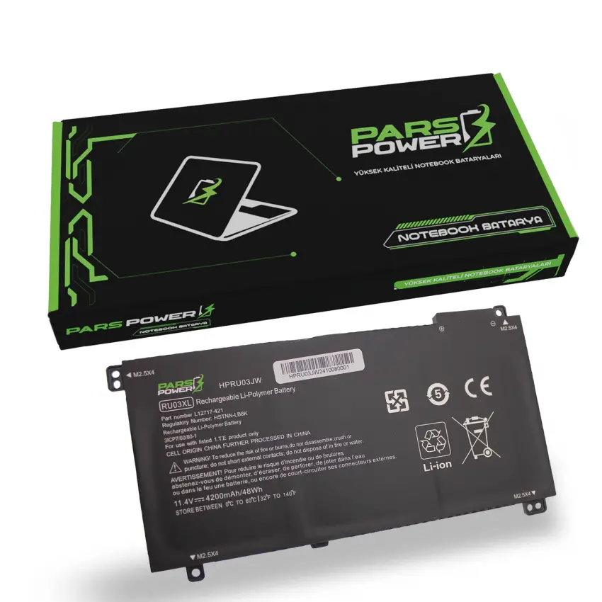Hp ProBook x360 HSTNN-1B8P, HSTNN-IB8K Batarya - Pil (Pars Power)