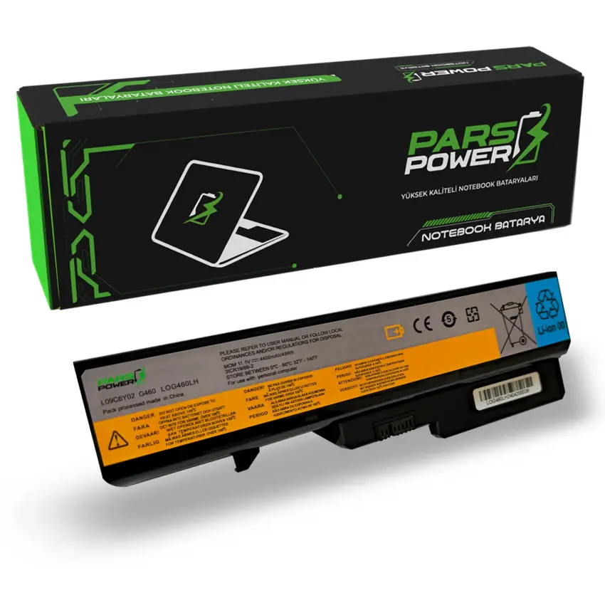 Lenovo LO9N6Y02, LO9N6YO2, LO9S6Y02 Notebook Batarya - Pil (Pars Power)