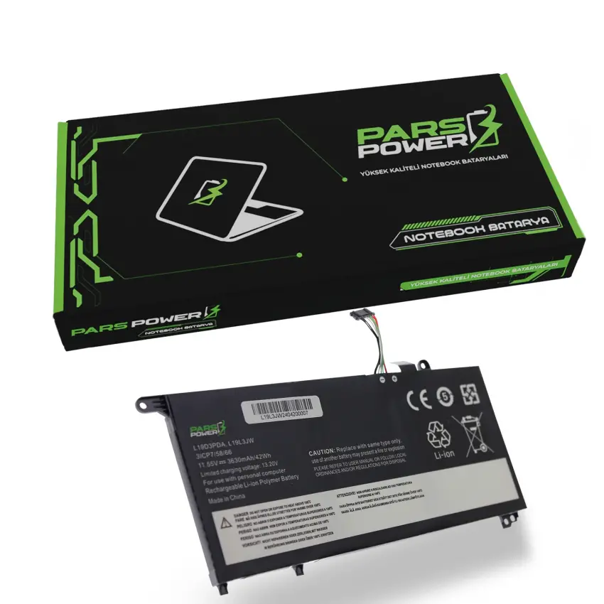 Lenovo ThinkBook L19L3JW Batarya - Pil (Pars Power)