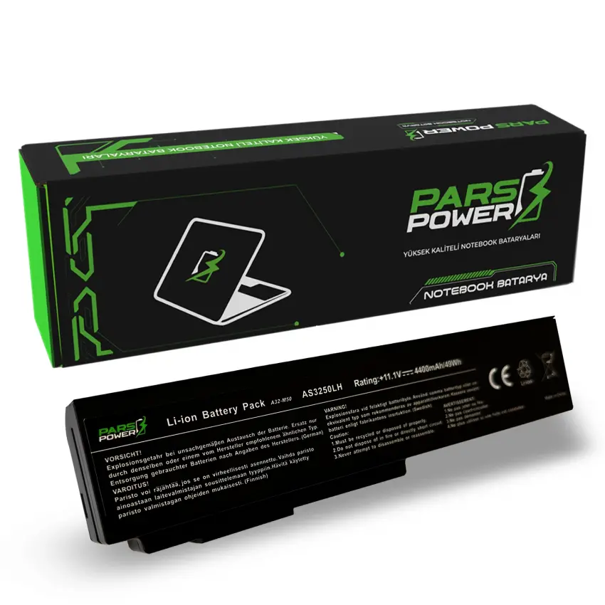 Casper CNL.I380-4K35B, CNL.I460-6M35P Notebook Batarya - Pil (Pars Power)