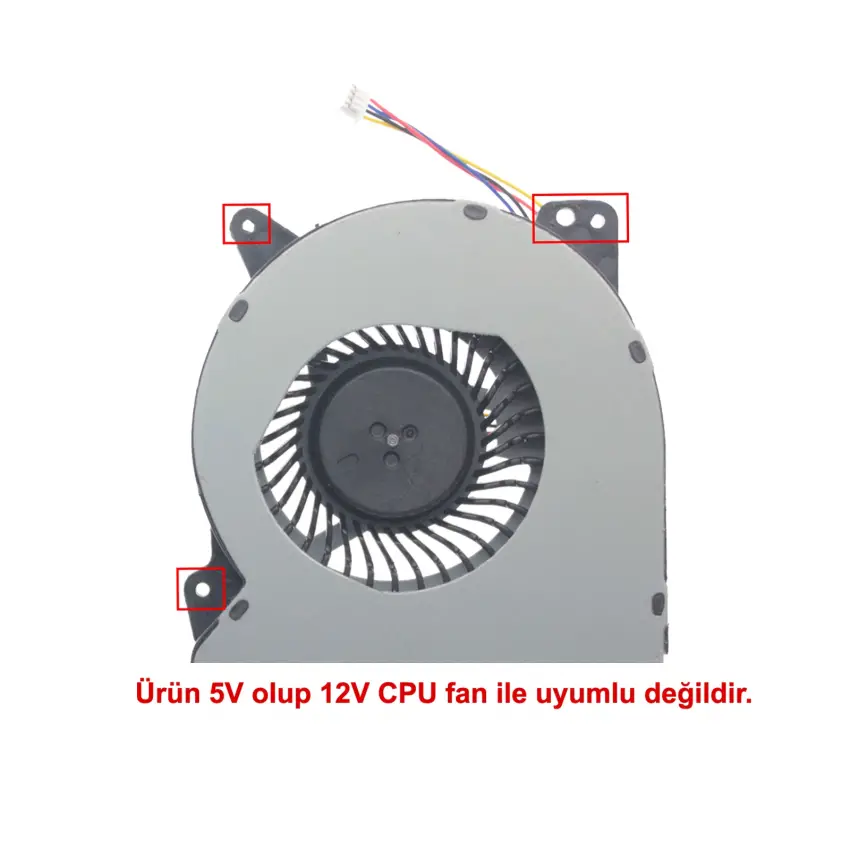 Asus ROG G750JW-RB71, G750JW-SB71, G750JW-T CPU Fan - İşlemci Fanı