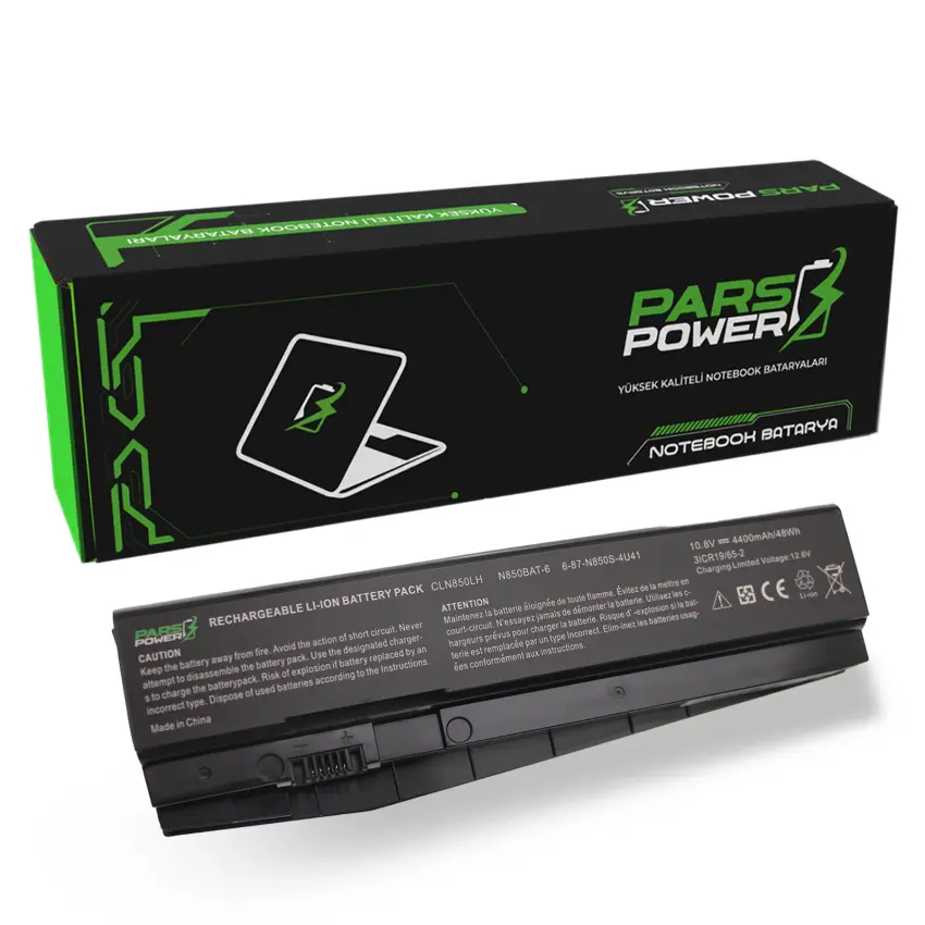 Clevo CLN850LH Batarya - Pil (Pars Power)