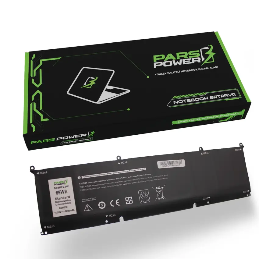 Dell Alienware M15 R3, M15 R4, M15 R5 Batarya - Pil (Pars Power)