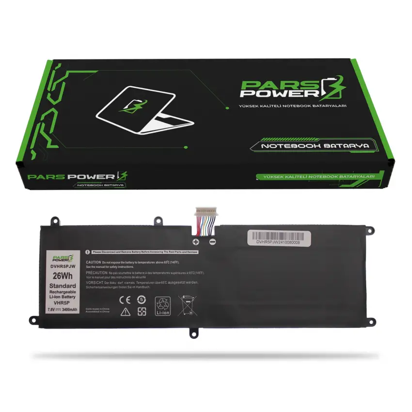 Dell Latitude 11 T04E001 (5179) Batarya - Pil (Pars Power)