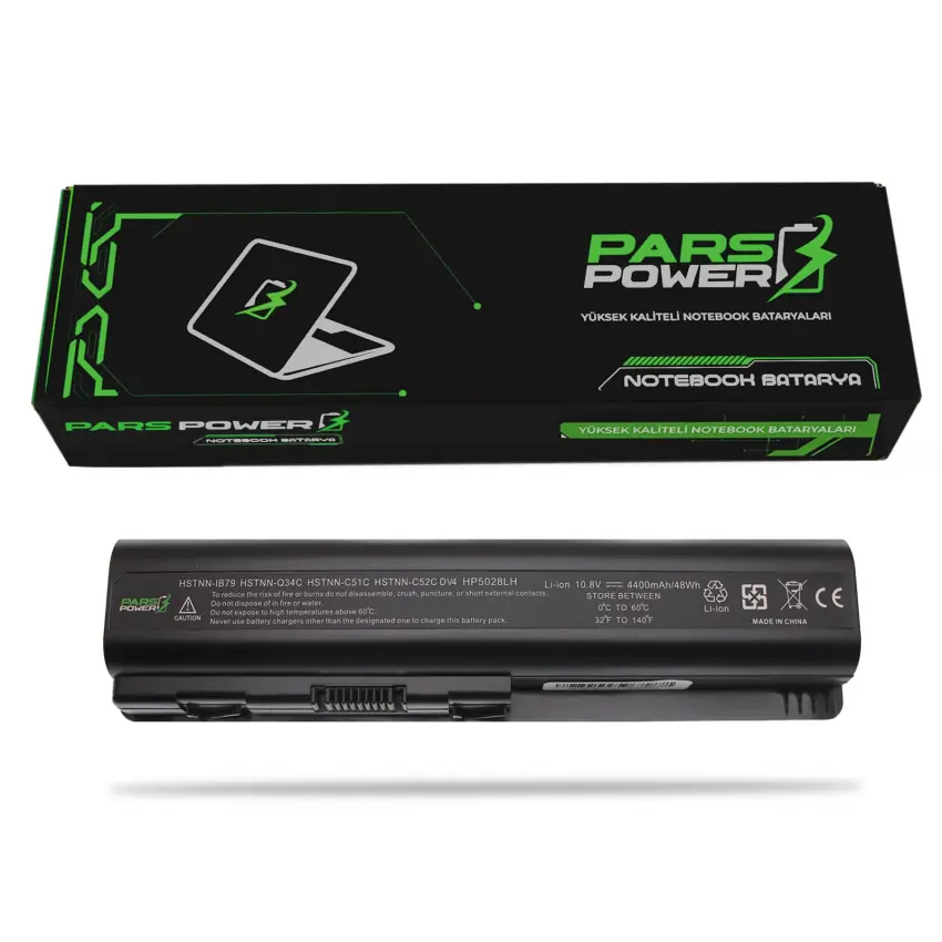 HP Compaq Presario CQ60-130et, CQ60-135et Notebook Batarya - Pil (Pars Power)