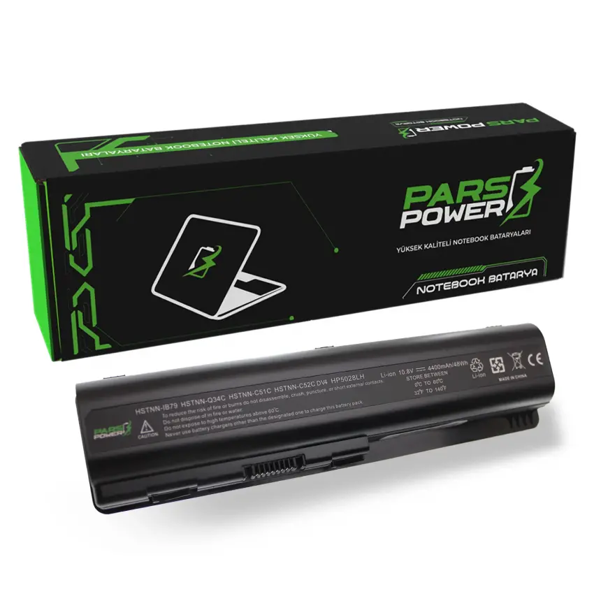 HP Pavilion dv6-1315et, dv6-1320et Notebook Batarya - Pil (Pars Power)