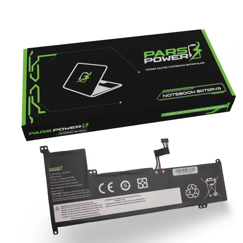 Lenovo IdeaPad IP33 17IML05 Batarya - Pil (Pars Power)