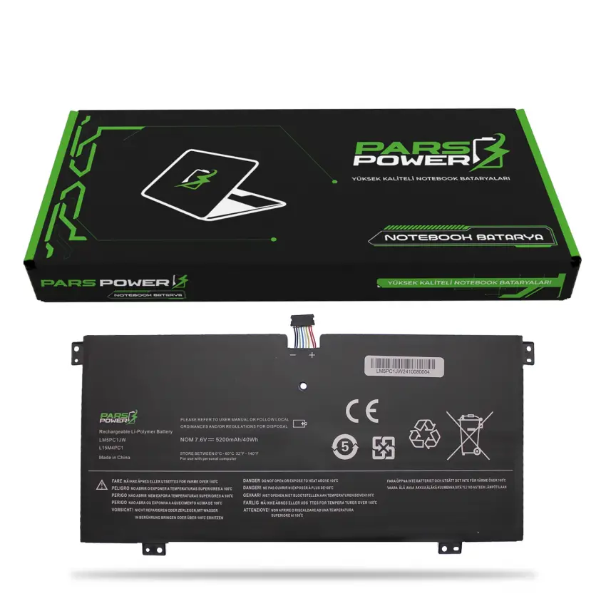 Lenovo IdeaPad Yoga 710-11IKB M3 4G 128 10H 80V6 Batarya - Pil (Pars Power)