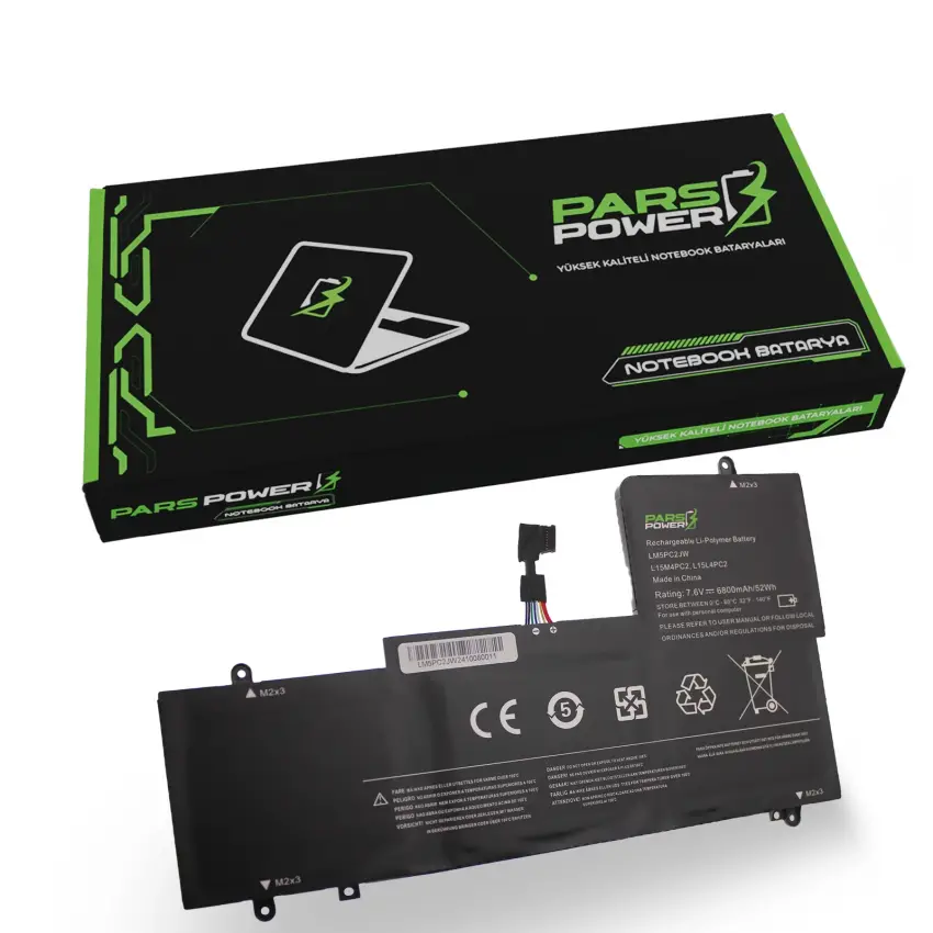 Lenovo Ideapad Yoga 710-15ISK 80U0 Batarya - Pil (Pars Power)