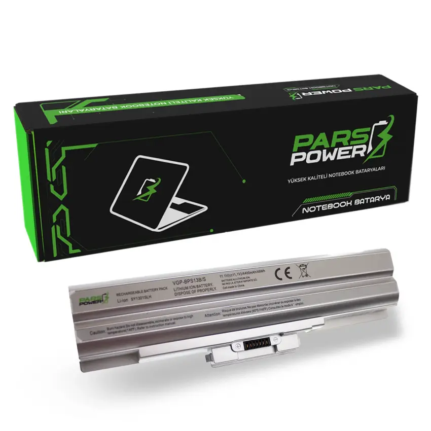 Sony Vaio VPCYB2M1E, VPCYB3Q1R Notebook Batarya - Pil (Pars Power)