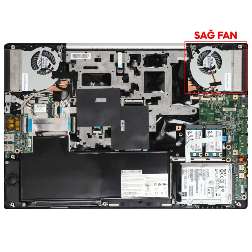 Msi Stealth PAAD06015SL N229 GPU - VGA Fan - Ekran Kartı Fanı