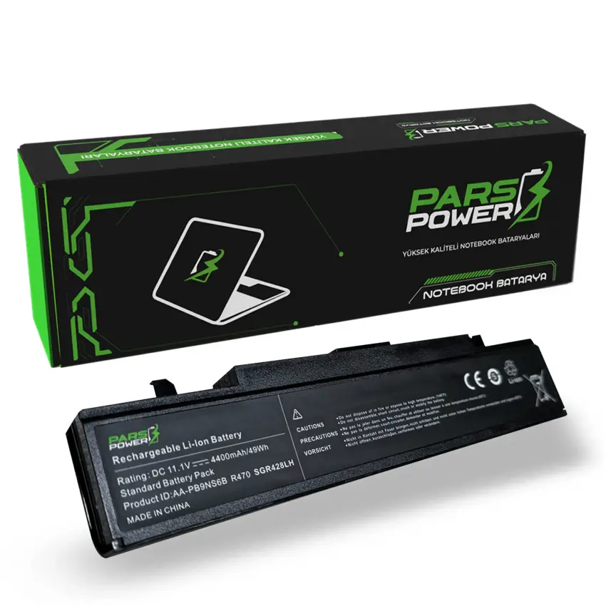 Samsung NP-R538-DA02TR, NP-R538-DA03TR Notebook Batarya - Pil (Pars Power)