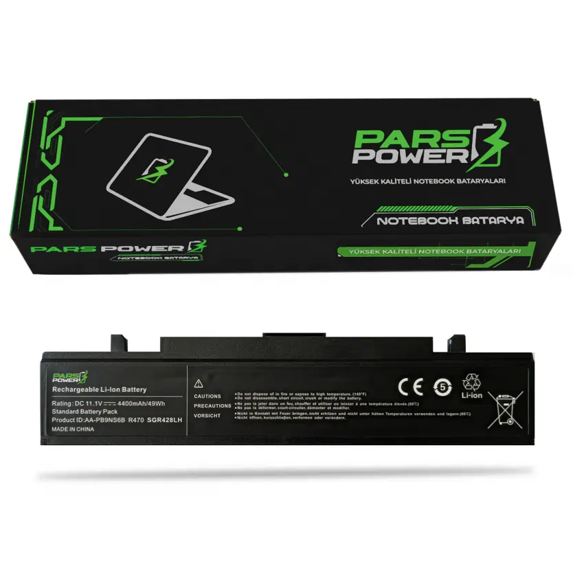 Samsung NP-R538-DA02TR, NP-R538-DA03TR Notebook Batarya - Pil (Pars Power)