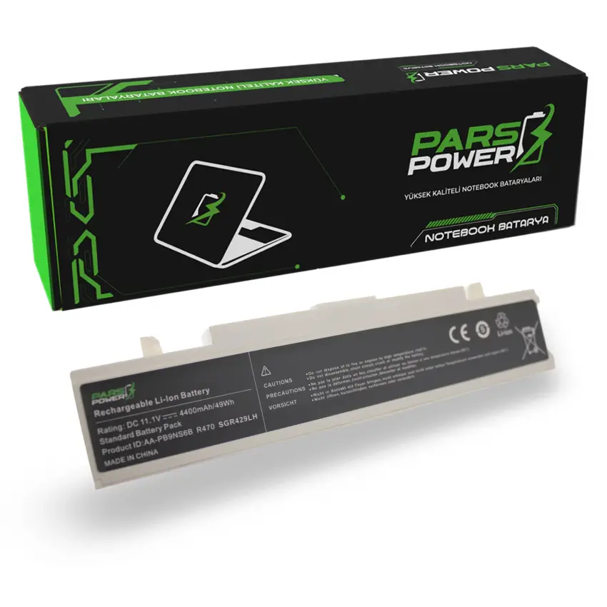 Samsung NP-R540, NP-R560, NP-R580 Notebook Batarya - Pil (Pars Power)