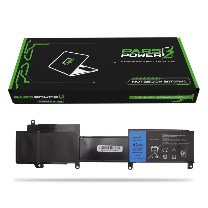 Dell D2NJNFJW Batarya - Pil (Pars Power)