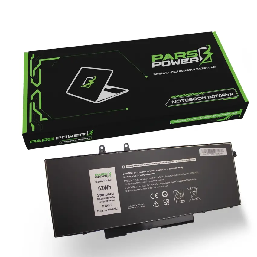 Dell Inspiron 7590 2-in-1 Batarya - Pil (Pars Power)