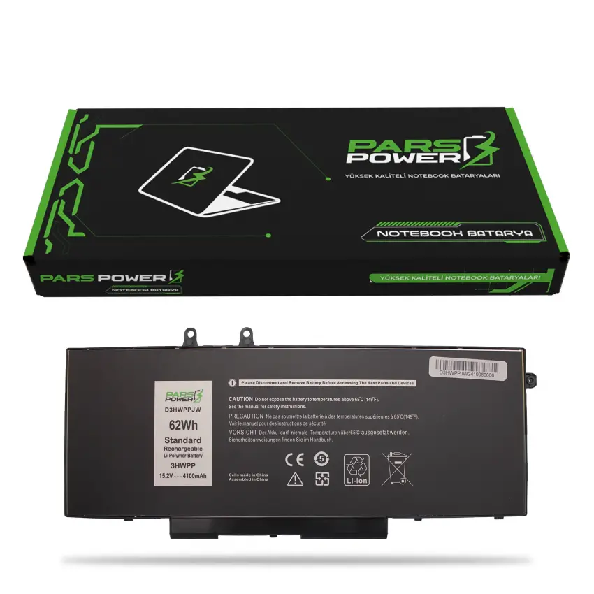 Dell Inspiron 7590 2-in-1 Batarya - Pil (Pars Power)