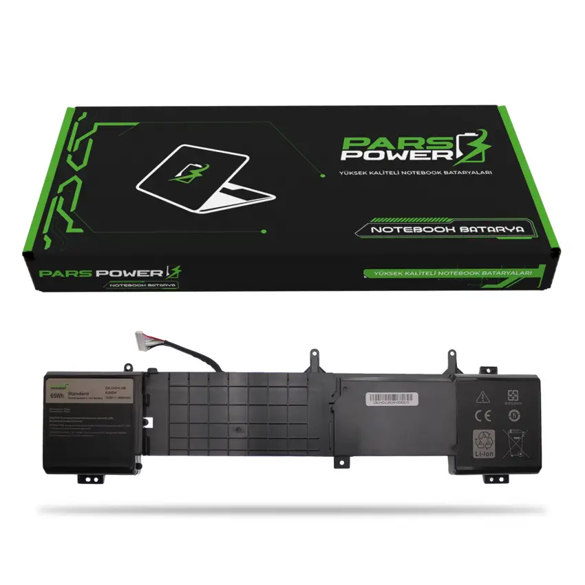 Dell Alienware 17 R2, R3, 6JHDV Batarya - Pil (Pars Power)
