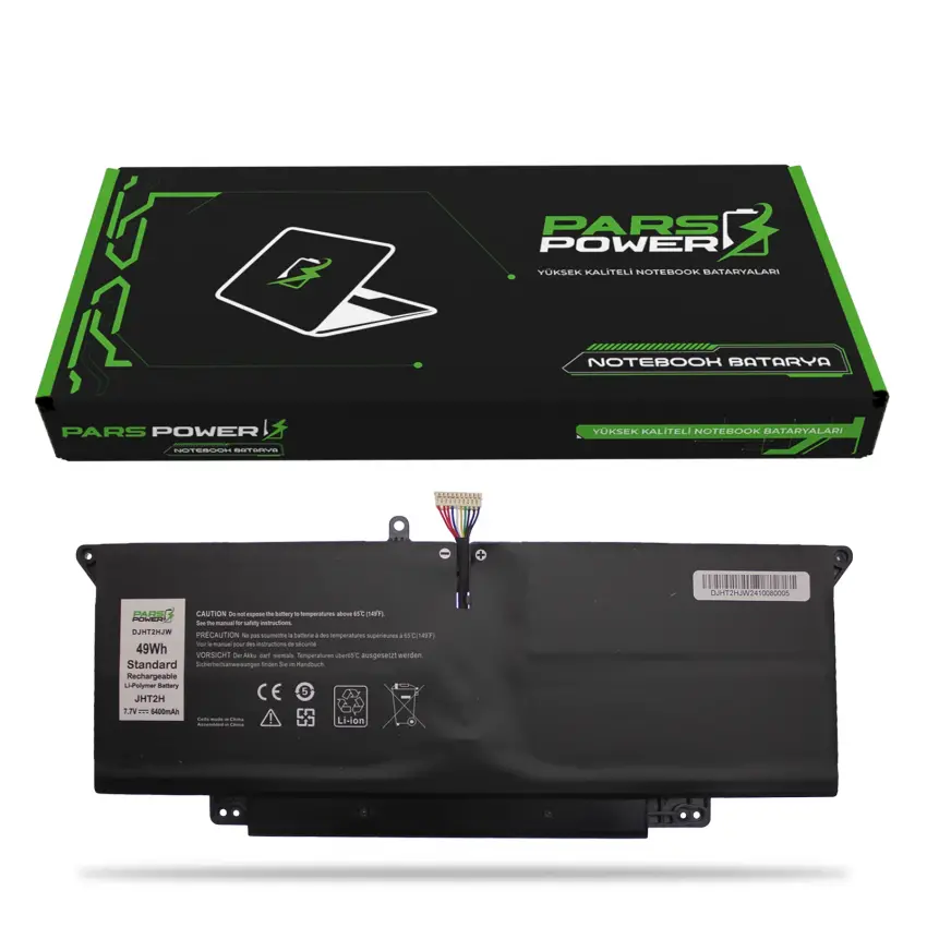 Dell Latitude 0XRT9R, 0Y7HR3, 0YJ9RP Batarya - Pil (Pars Power)