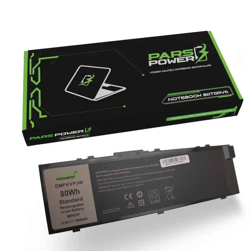 Dell 451-BBSE, 451-BBSF, 451-BBSB Batarya - Pil (Pars Power)
