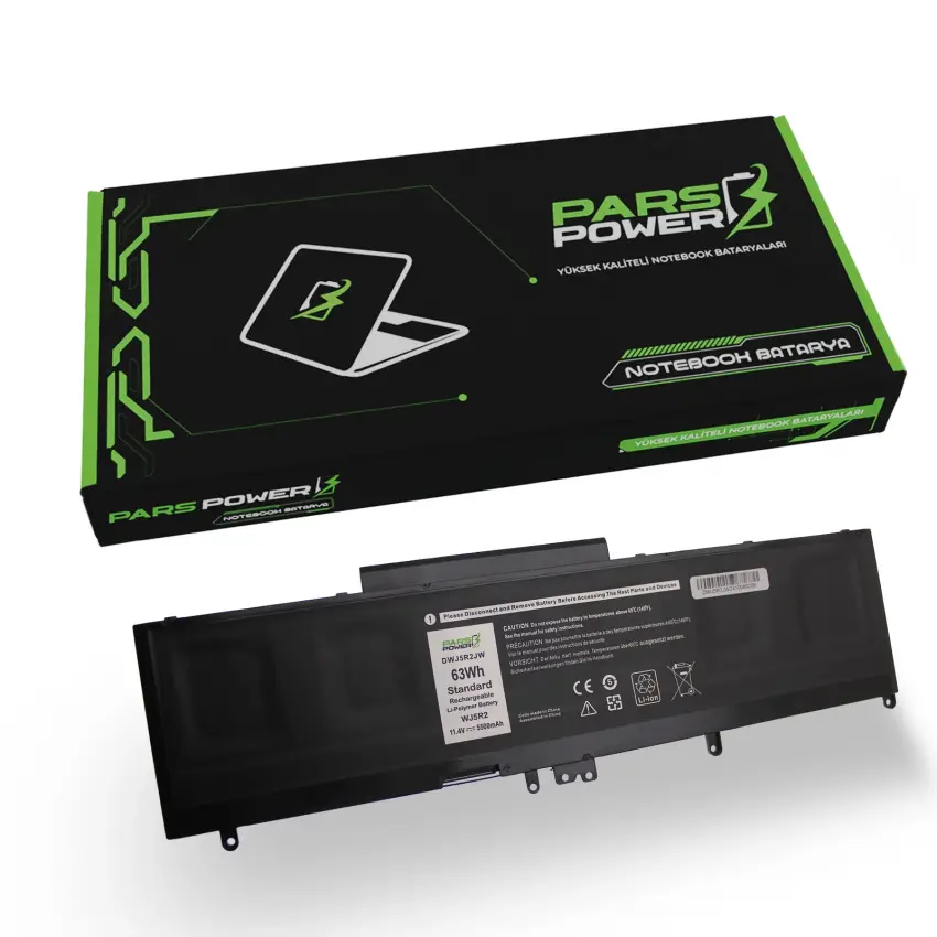 Dell Latitude E5570 N005LE557015EMEA_W Batarya - Pil (Pars Power)