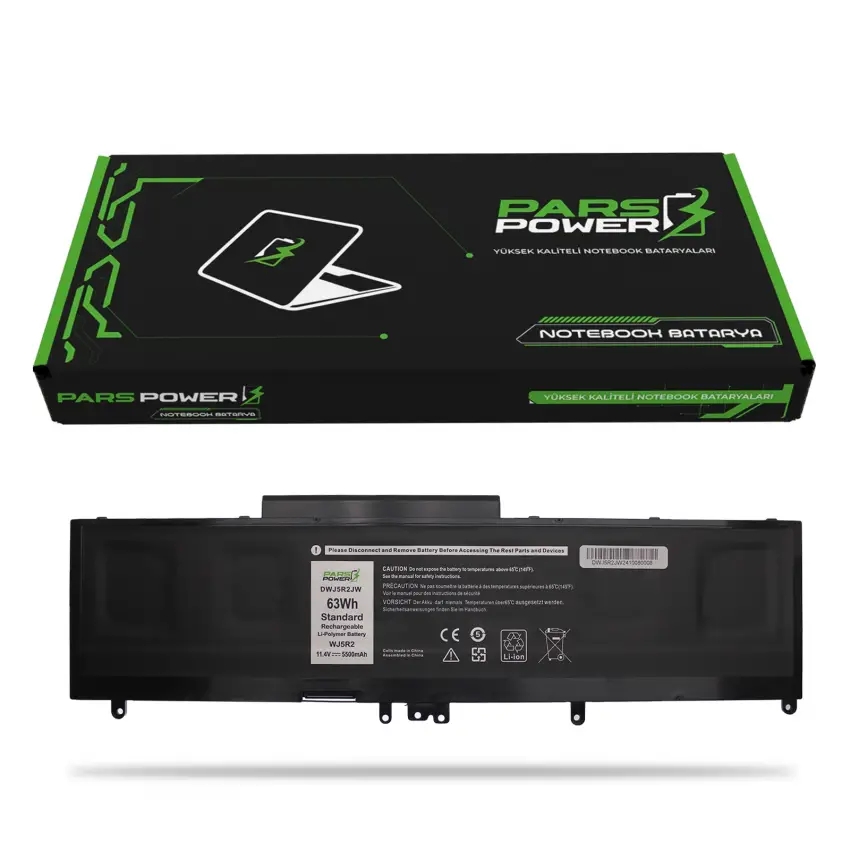 Dell Latitude E5570 N013LE557015EMEA_U Batarya - Pil (Pars Power)