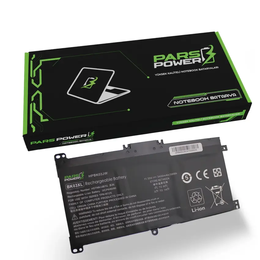 HP Pavilion x360 HSTNN-UB7G, 916366-541 Batarya - Pil (Pars Power)