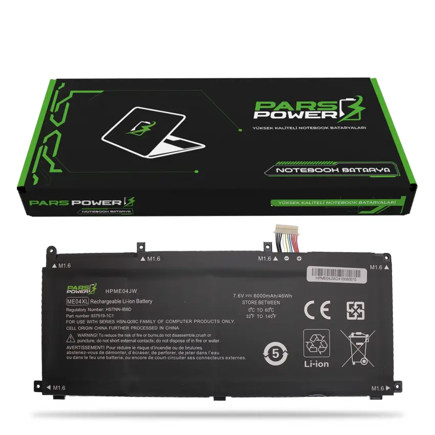 Hp Elite x2 1013 G3 Batarya - Pil (Pars Power)