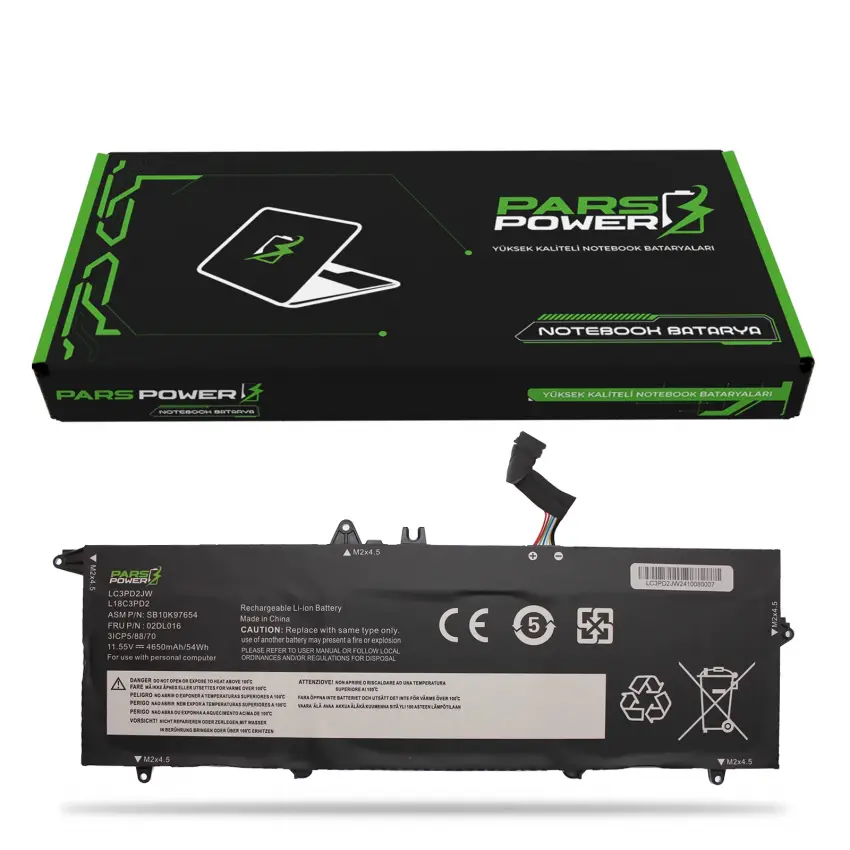 Lenovo ThinkPad T14s 20T0 Batarya - Pil (Pars Power)