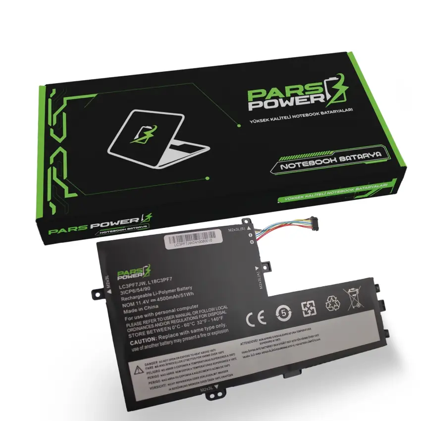 Lenovo IdeaPad S340-15API 81NC, 81RK Batarya - Pil (Pars Power)