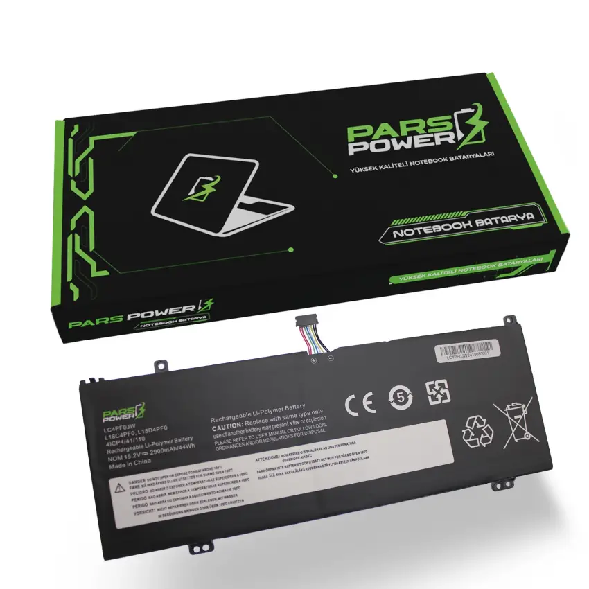 Lenovo ThinkBook 4ICP4/41/110, SB10W67259 Batarya - Pil (Pars Power)