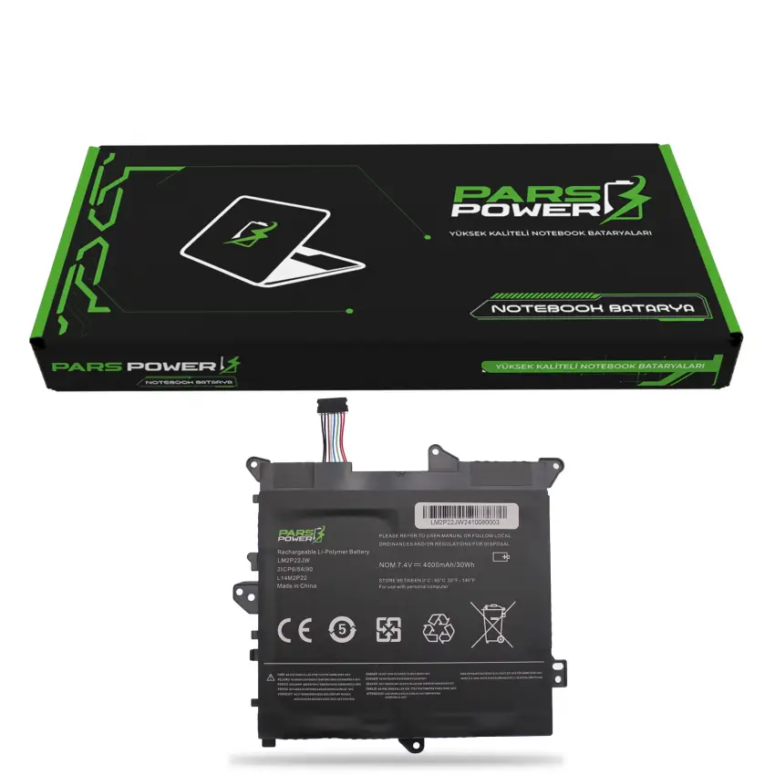 Lenovo Flex 3-1120 80LX Batarya - Pil (Pars Power)