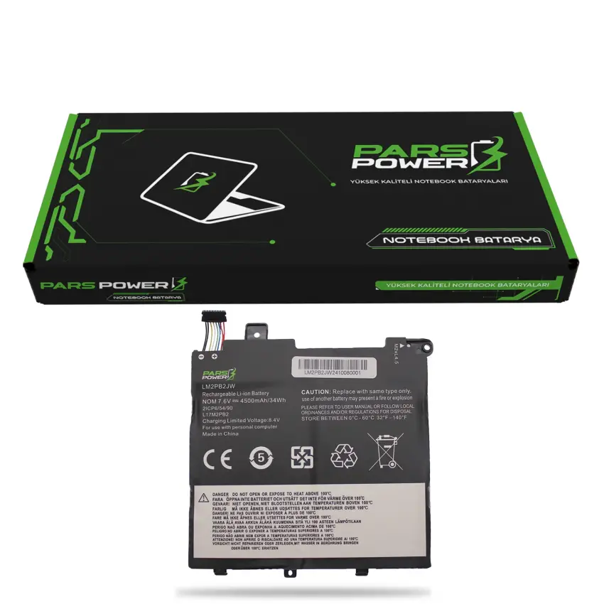 Lenovo IdeaPad V330-14ARR 81B1, V330-14IGM Batarya - Pil (Pars Power)
