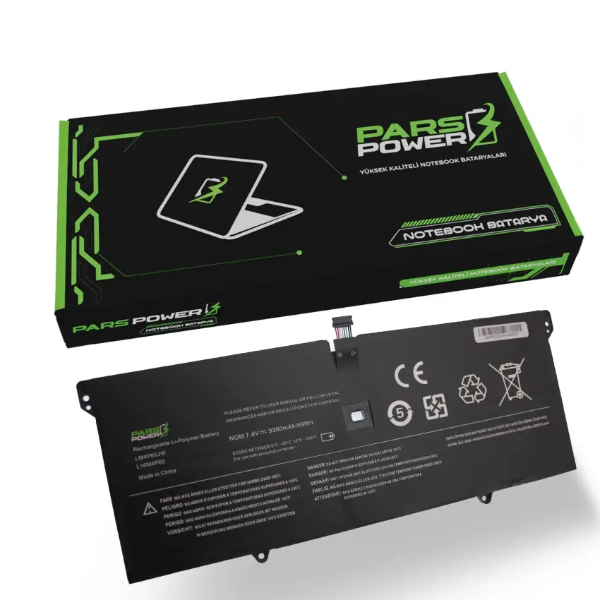Lenovo IdeaPad Yoga 6 Pro Batarya - Pil (Pars Power)