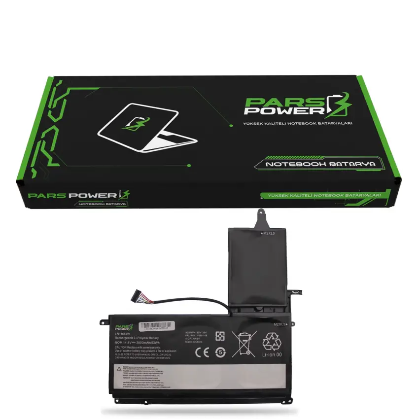 Lenovo ThinkPad S5 S530, S5 S531 Batarya - Pil (Pars Power)