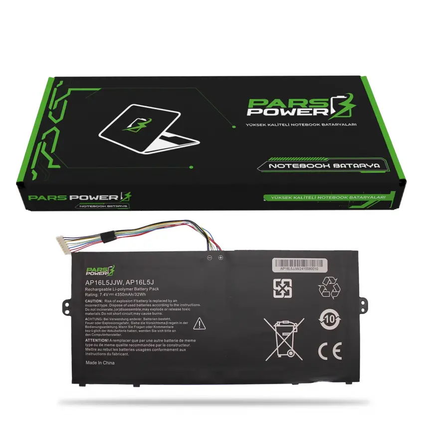 Acer Aspire Swift 5 SF514-53, SF514-53T Batarya - Pil (Pars Power)
