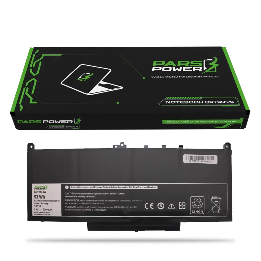 DELL 21X15, PDNM2 Uyumlu Batarya - Pil (Pars Power)