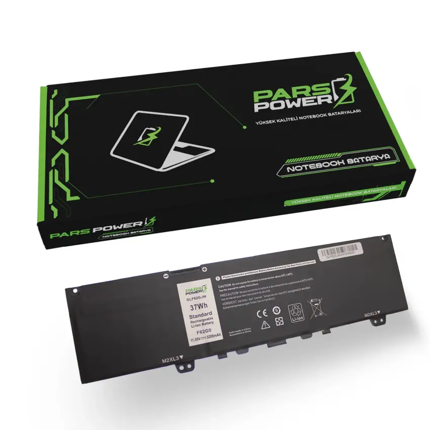 Dell Inspiron 13-5370 (FHDNTS55W82C) Batarya - Pil (Pars Power)